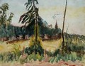 Landscape with Trees and a Small Church - Roderic O'Conor