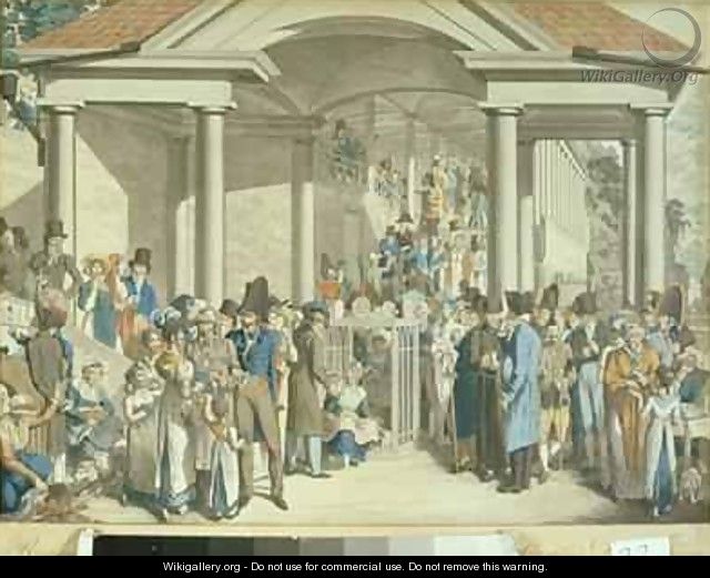 Health Community at the Karlsbader Fountain 1810 - George Emmanuel Opitz