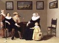 Dutch Family in an Interior 1634 - Jan Olis