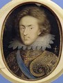 Miniature portrait of Henry 1594-1612 Prince of Wales - Isaac Oliver