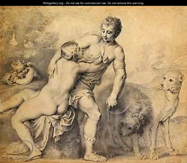 Venus and Adonis 1631 - Peter Oliver