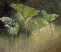 Study of Leaves, Glen Falls, NY - Elihu Vedder