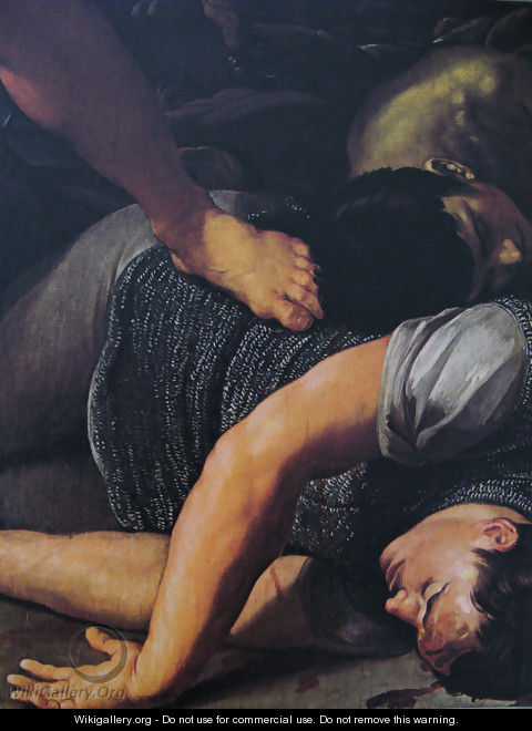 The Triumph of Samson, detail 2 - Guido Reni