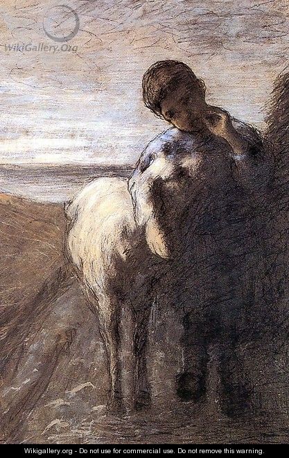 Shepherd boy with lamb - Giovanni Segantini