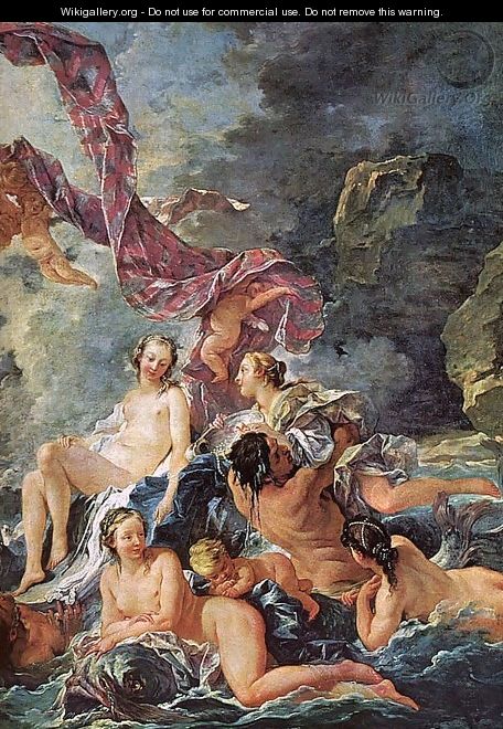 The Triumph of Venus (detail) - François Boucher