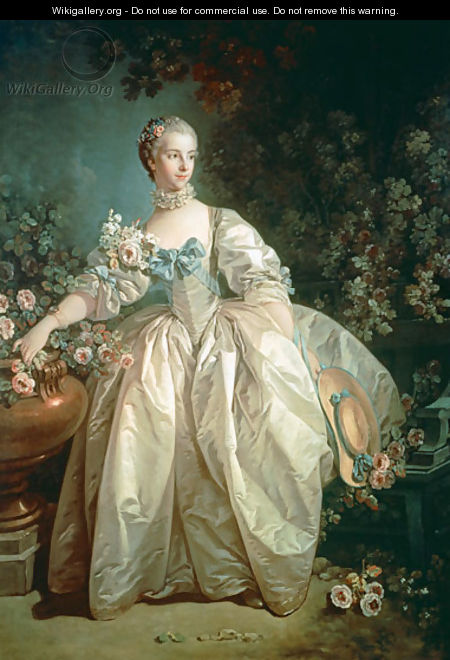Portrait of Mademoiselle Bergeret - François Boucher