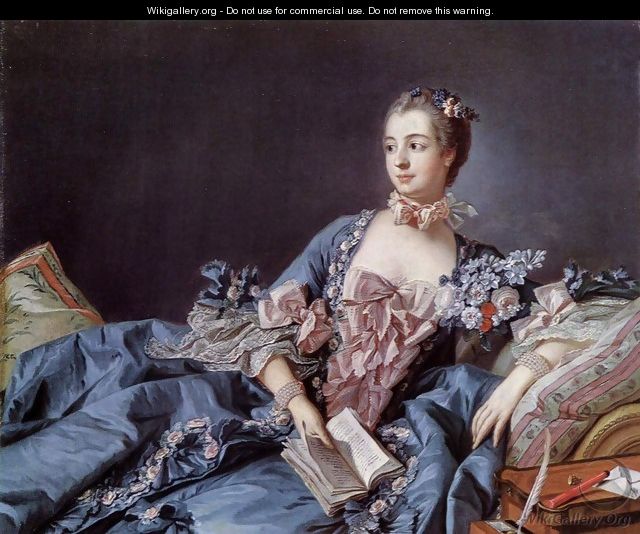 Portrait of Madame de Pompadour - François Boucher