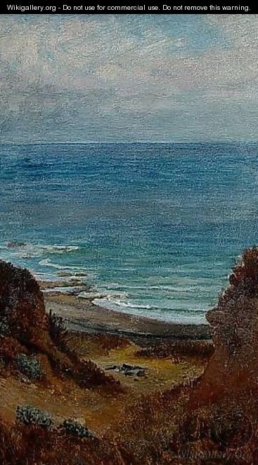 Tirranian Sea (Study for Memory) - Elihu Vedder