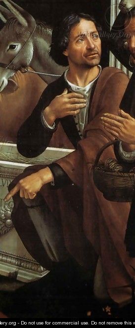 Adoration of the Shepherds (detail 3) - Domenico Ghirlandaio