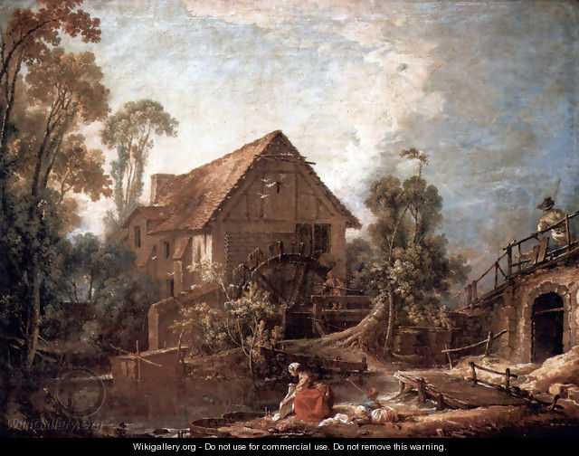 The mill - François Boucher