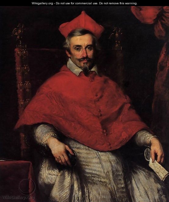 Portrait of Cardinal Federico Cornaro - Bernardo Strozzi