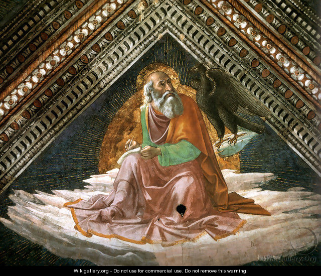 22, San Giovanni evangelista - Domenico Ghirlandaio