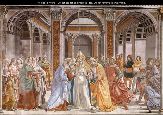 04, Marriage of Mary - Domenico Ghirlandaio