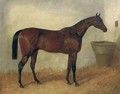 Merry Monarch A Bay Mare In a Stable 1845 - John Frederick Herring Snr