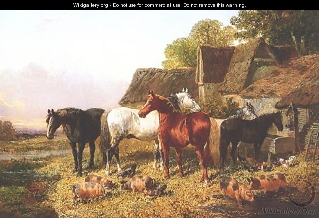 Horses Pigs and Poultry - John Frederick Herring Snr