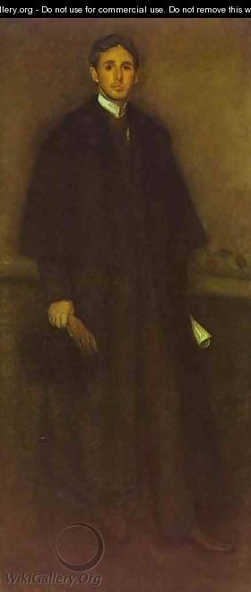 Arrangement in Flesh Colour and Brown, Portrait of Arthur J. Eddy - James Abbott McNeill Whistler
