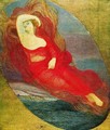 Goddess of love (angel of love. Pagan goddess) - Giovanni Segantini