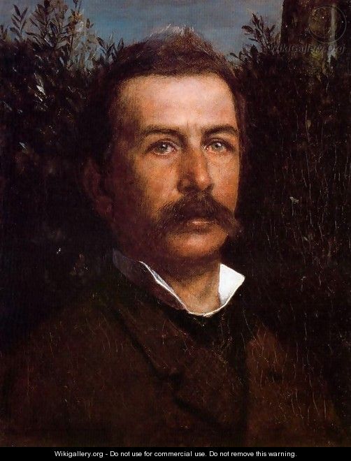 Self portrait - Arnold Böcklin