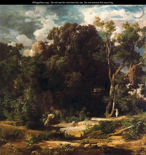 Roman Landscape - Arnold Böcklin