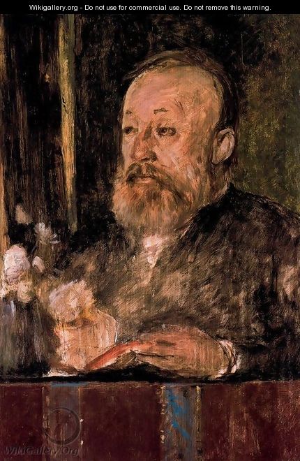 Portrait of Gottfried Keller - Arnold Böcklin
