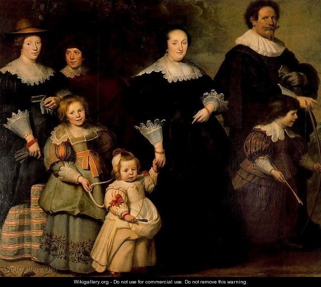 Family Portrait - Cornelis De Vos