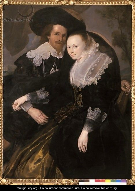 Double Portrait - Cornelis De Vos