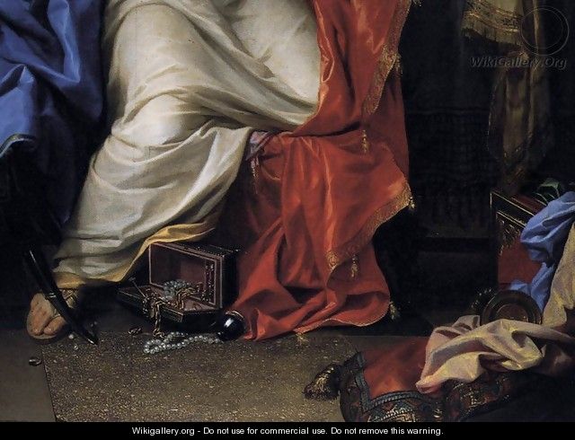 The Repentant Magdalen (detail) - Charles Le Brun