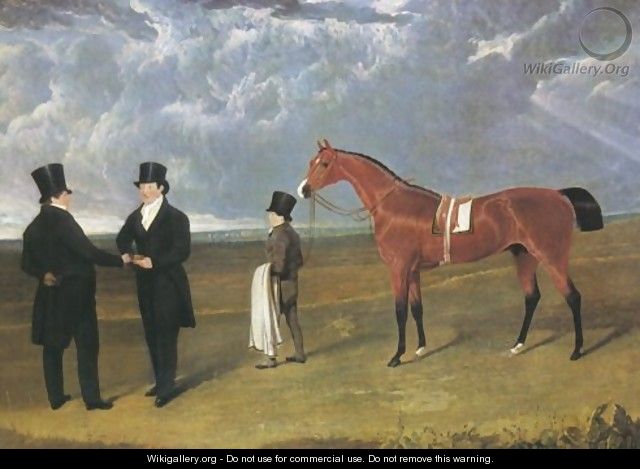 Don Antonio A Bay Racehorse 1824 - John Frederick Herring Snr