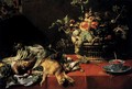 Still-Life with Fruit Basket and Game - Frans Snyders