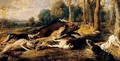 Boar harassed - Frans Snyders