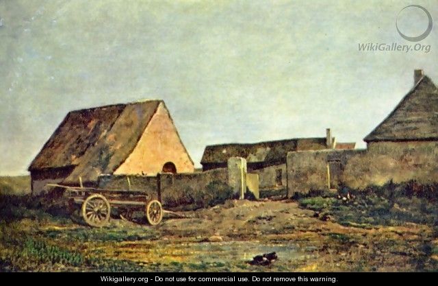 The Farm - Charles-Francois Daubigny