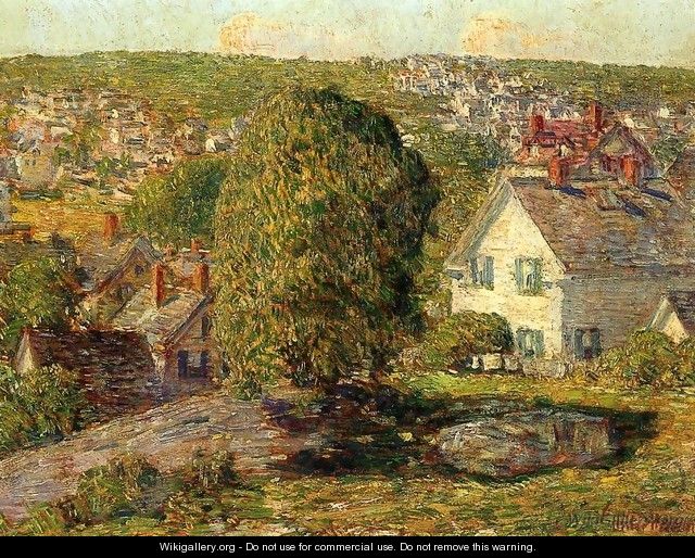 Outskirts of East Gloucester - Childe Hassam