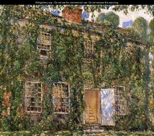 Home Sweet Home Cottage, East Hampton - Childe Hassam
