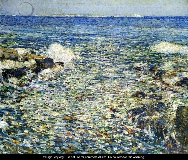 Surf, Isles of Shoals - Childe Hassam