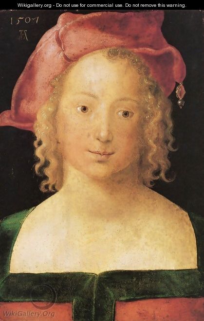 Portrait of a Young Girl - Albrecht Durer
