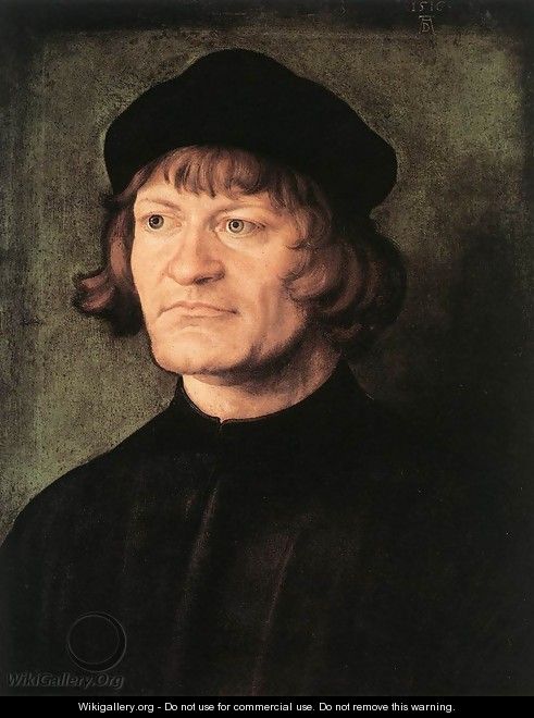 Portrait of a Cleric - Albrecht Durer
