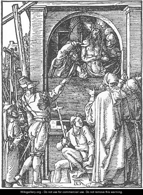 Small Passion, 19. Christ Shown to the People - Albrecht Durer
