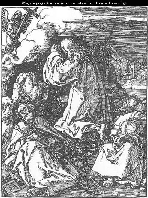 Small Passion, 10. Christ on the Mount of Olives - Albrecht Durer
