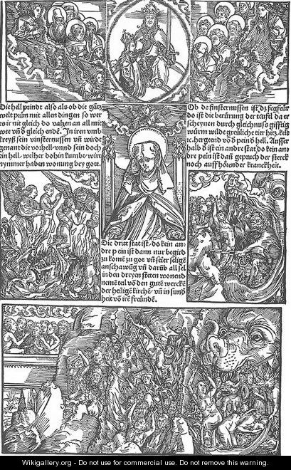 Illustration to Revelationes Sancte Birgitte 1 - Albrecht Durer