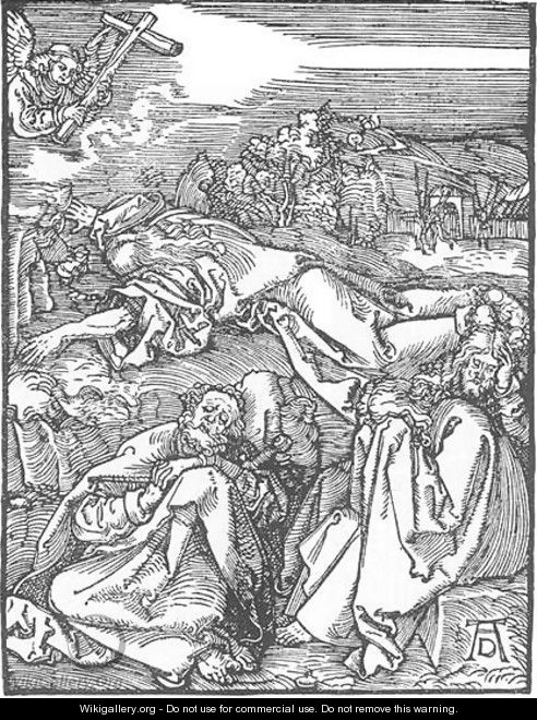 Christ on the Mount of Olives 2 - Albrecht Durer