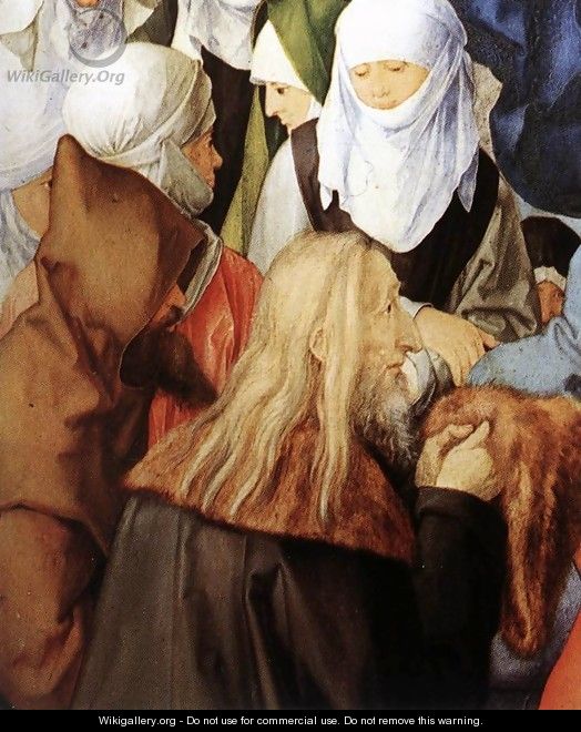 The Adoration of the Trinity (detail 2) - Albrecht Durer