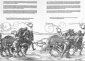 Triumphal Chariot (5-6) - Albrecht Durer