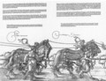 Triumphal Chariot (3-4) - Albrecht Durer