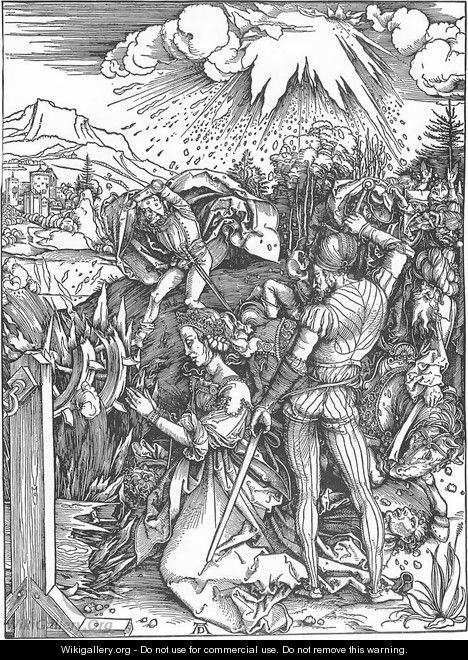 The Martyrdom of St Catherine - Albrecht Durer