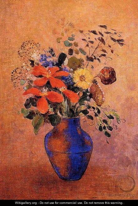 Vase of Flowers 01 - Odilon Redon
