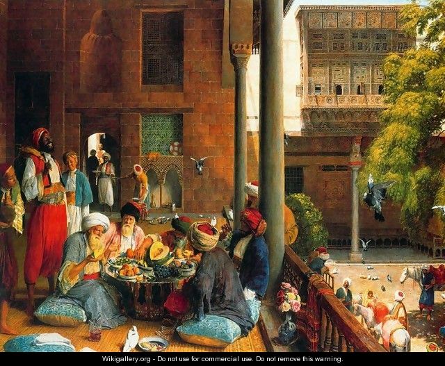 The Midday Meal, Cairo - John Frederick Lewis
