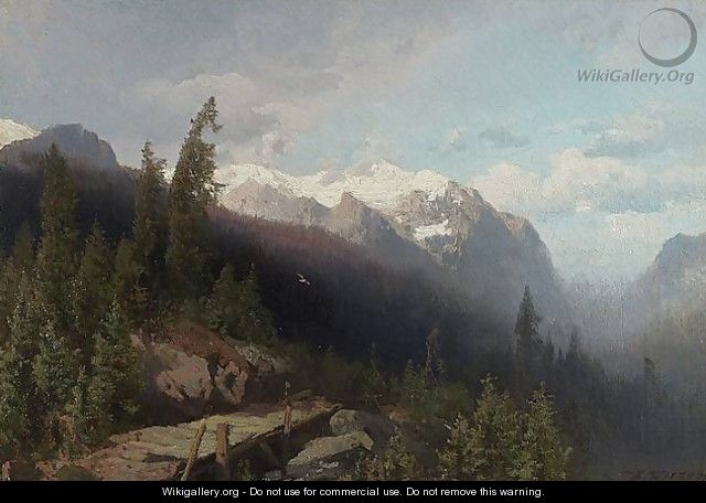 Mountain Pass - Herman Herzog