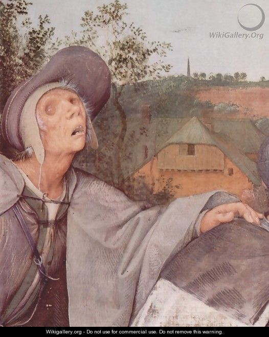 The parable of the blind, detail 1 - Pieter the Elder Bruegel