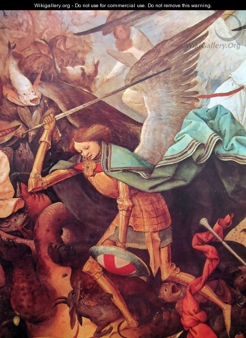 The fall of the rebel angels (detail 1) - Pieter the Elder Bruegel