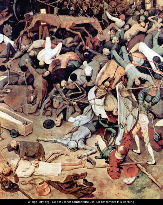 The Triumph of Death (detail 6) - Pieter the Elder Bruegel